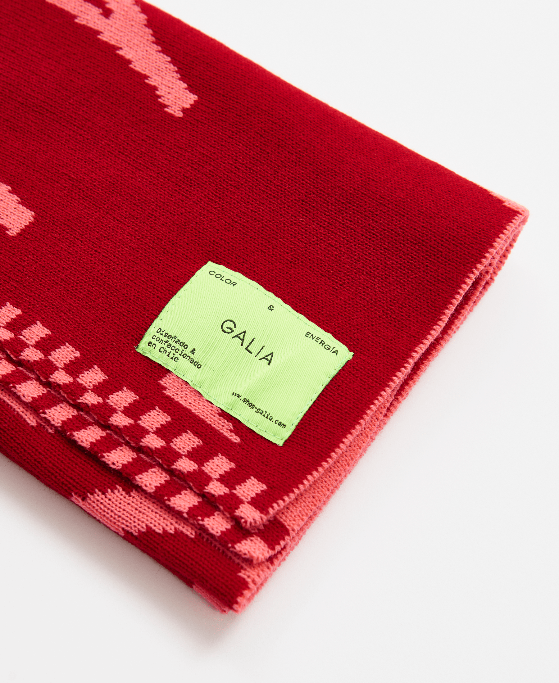 Bufanda Floresta rojo