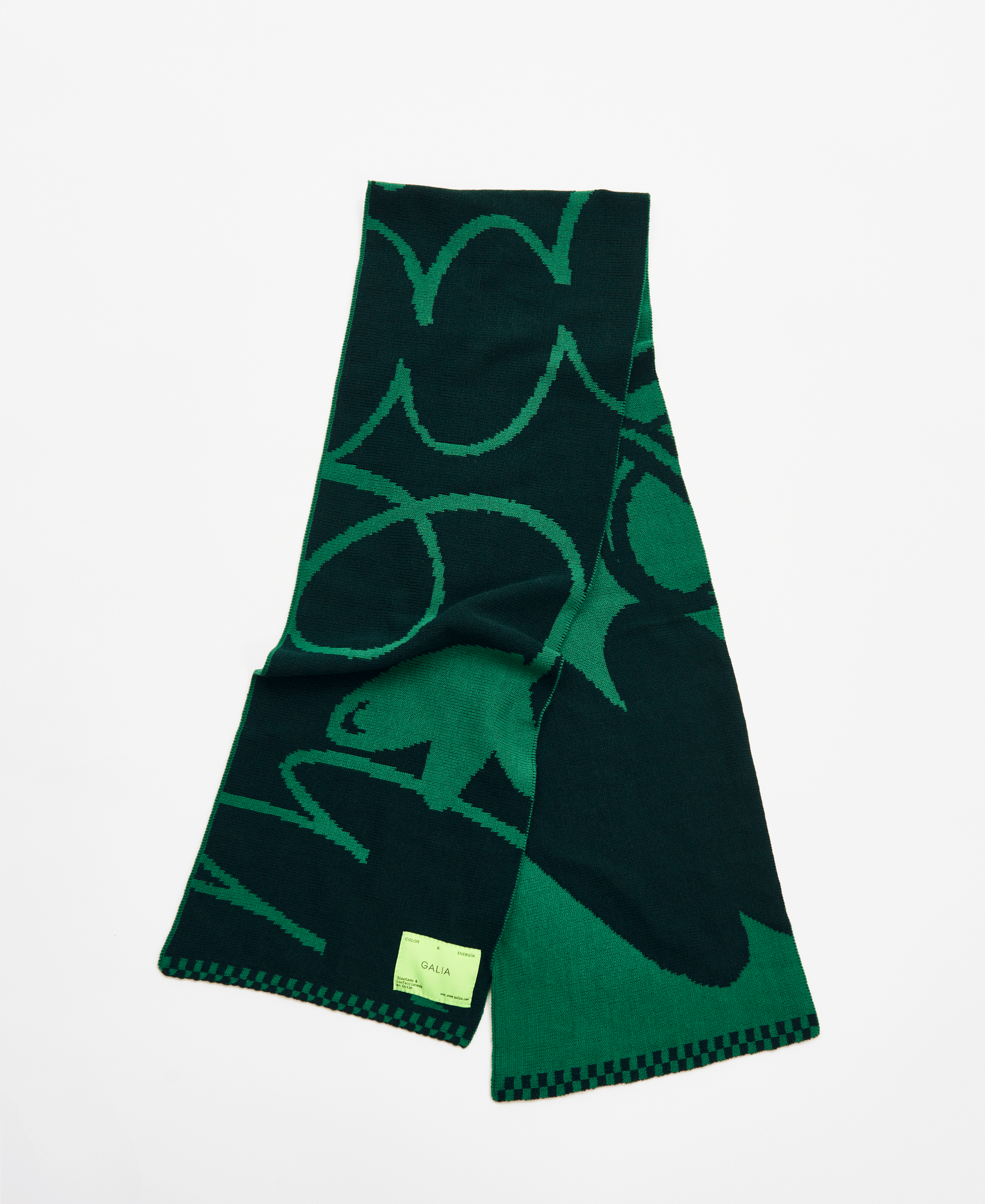 Bufanda Floresta verde