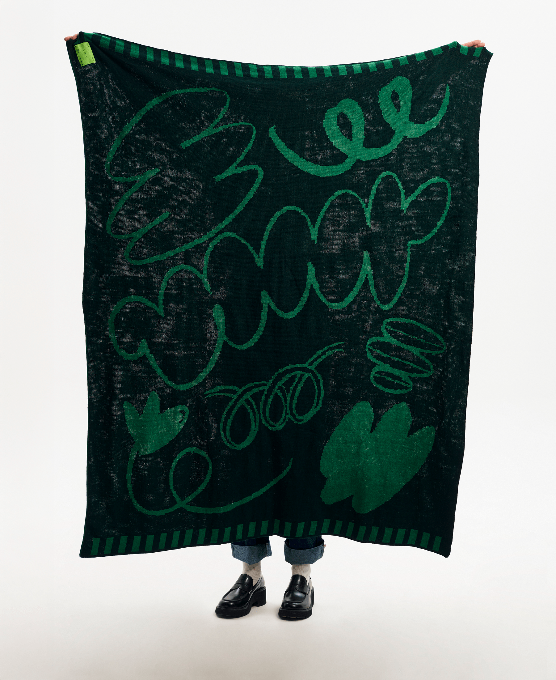 Manta Floresta verde