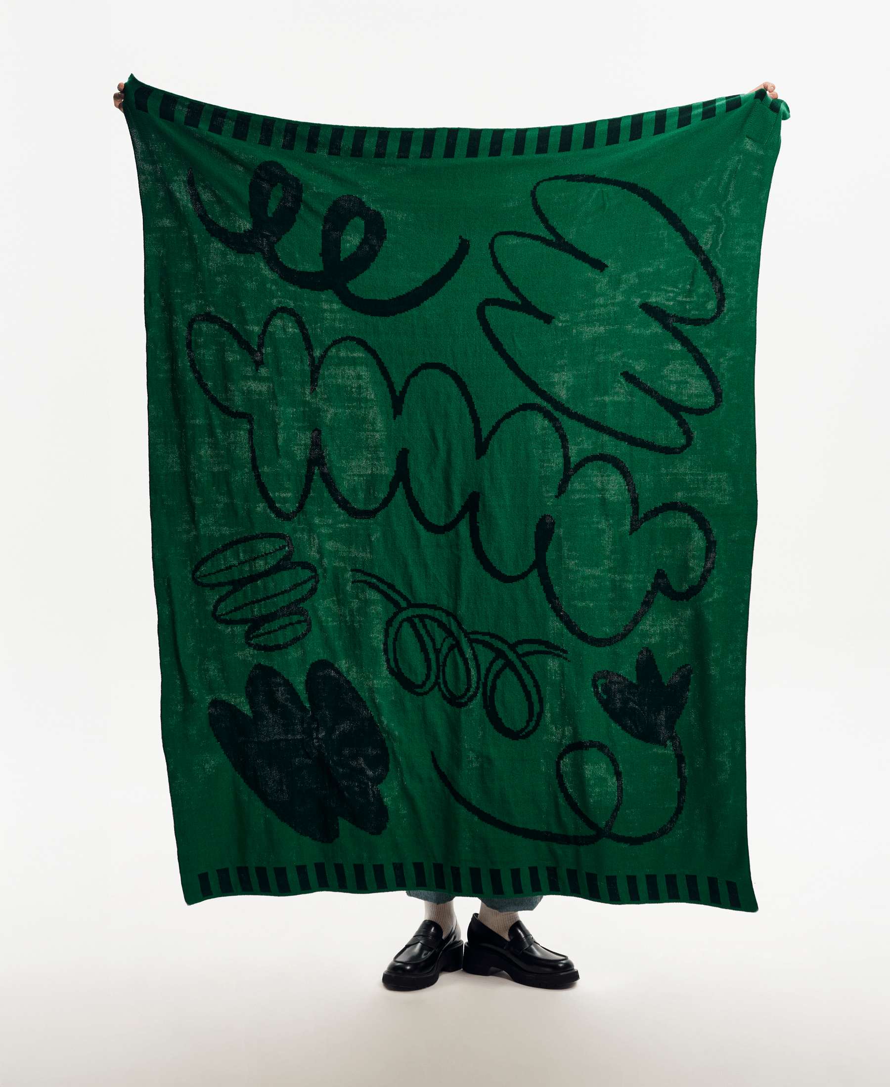 Manta Floresta verde