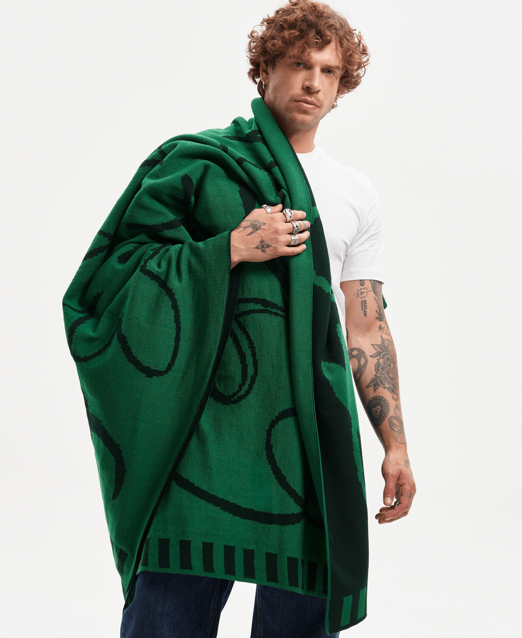 Manta Floresta verde