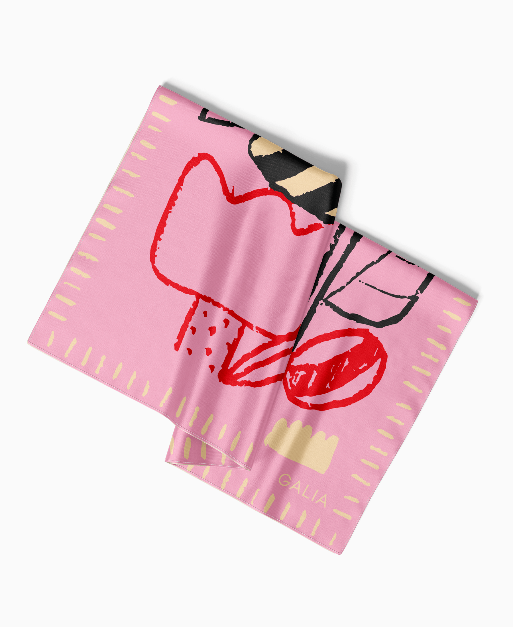 Pañuelo Costa Rosado