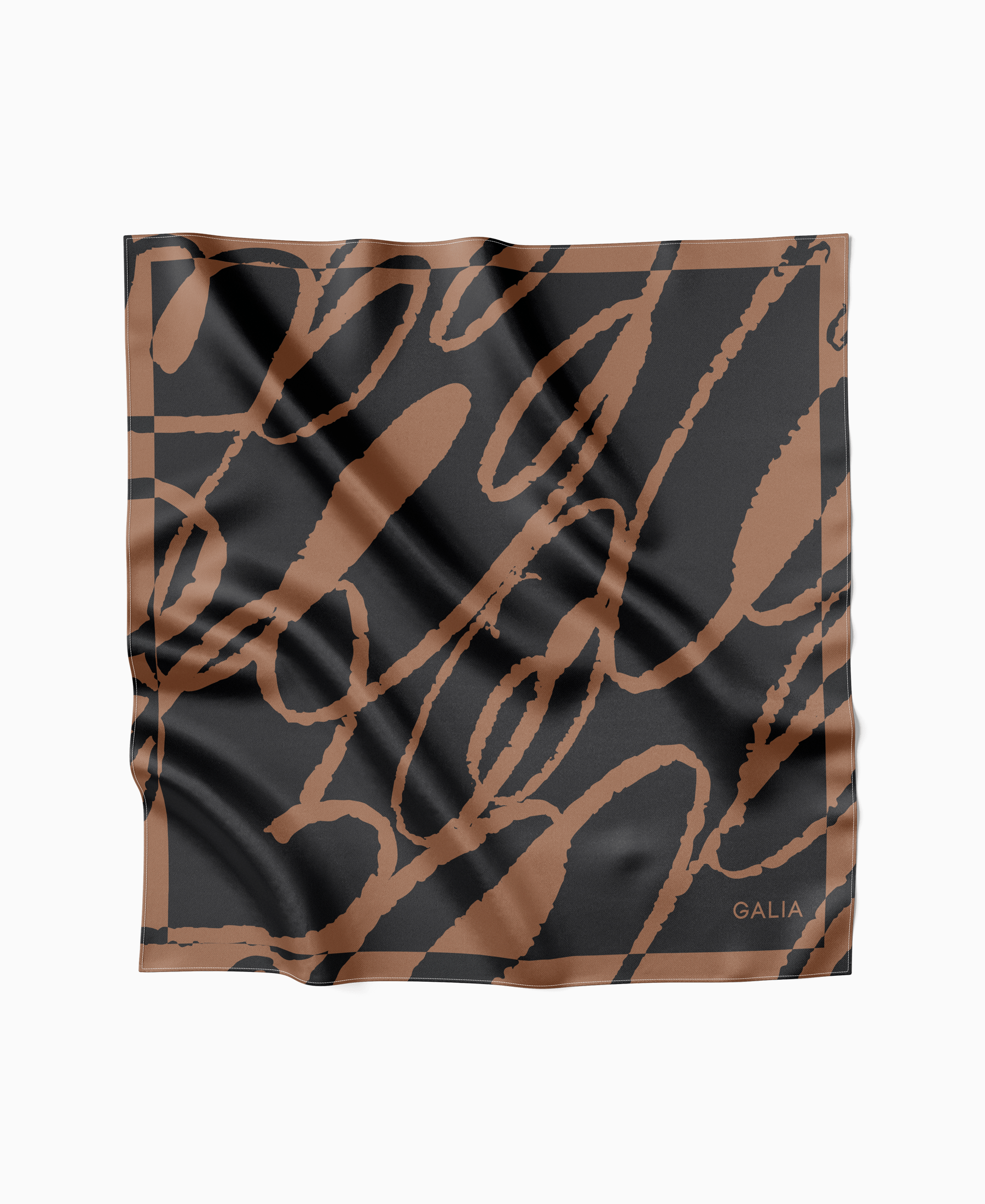 Pañuelo Nebula café