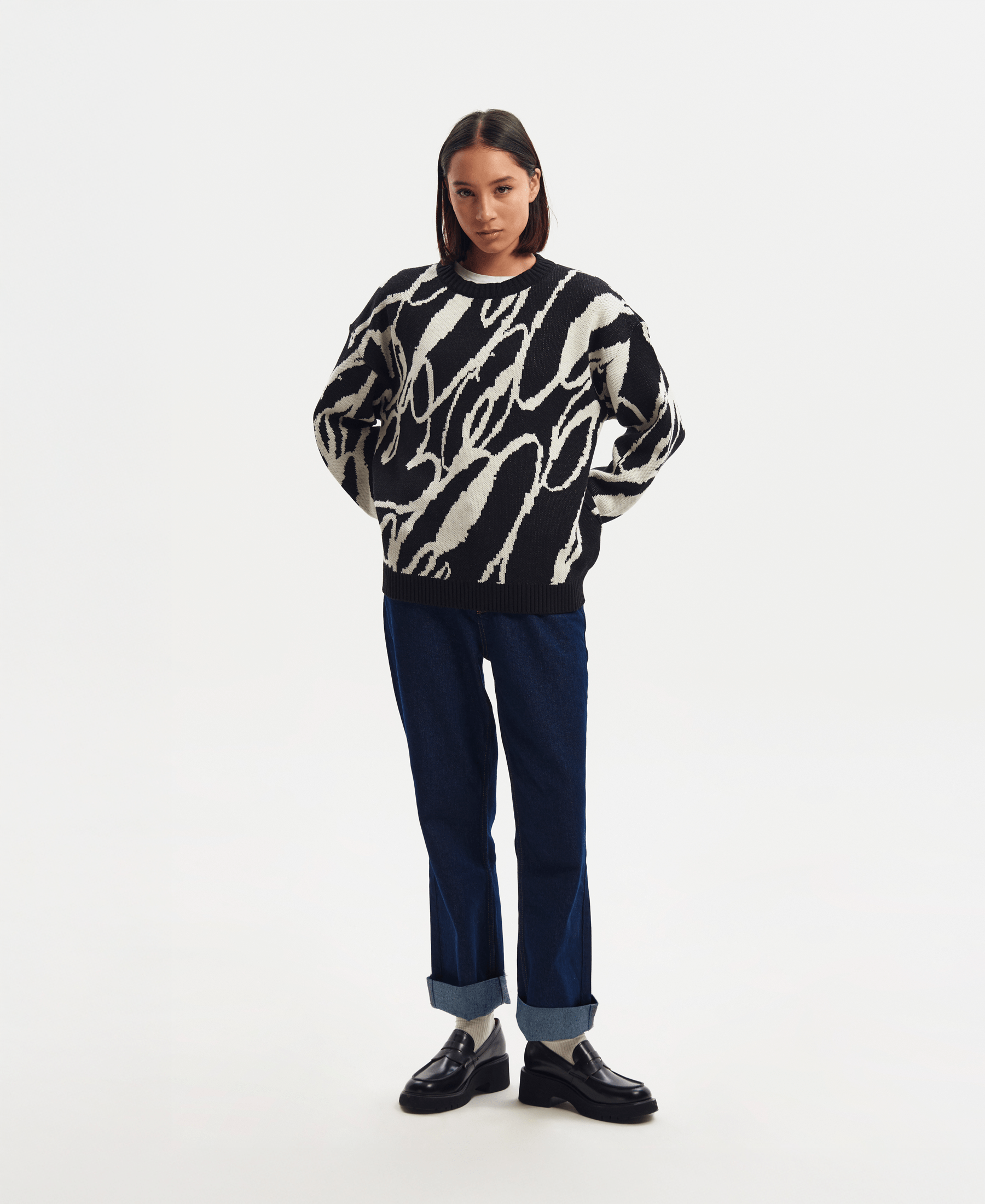 Sweater Nébula blanco