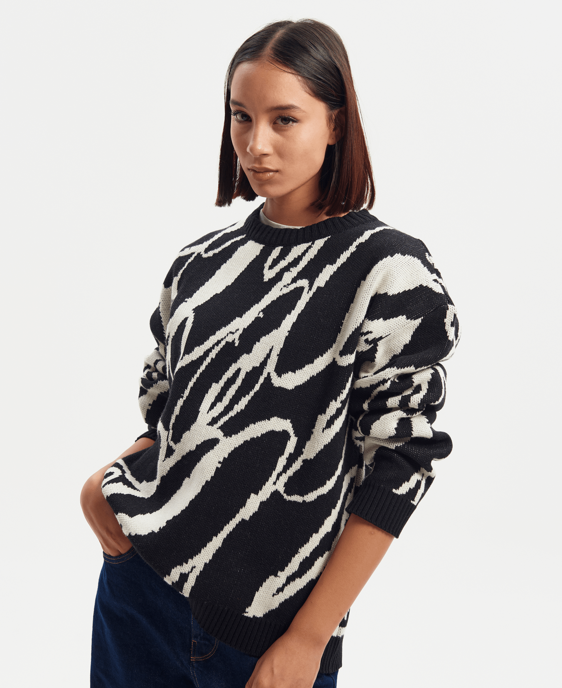 Sweater Nébula blanco