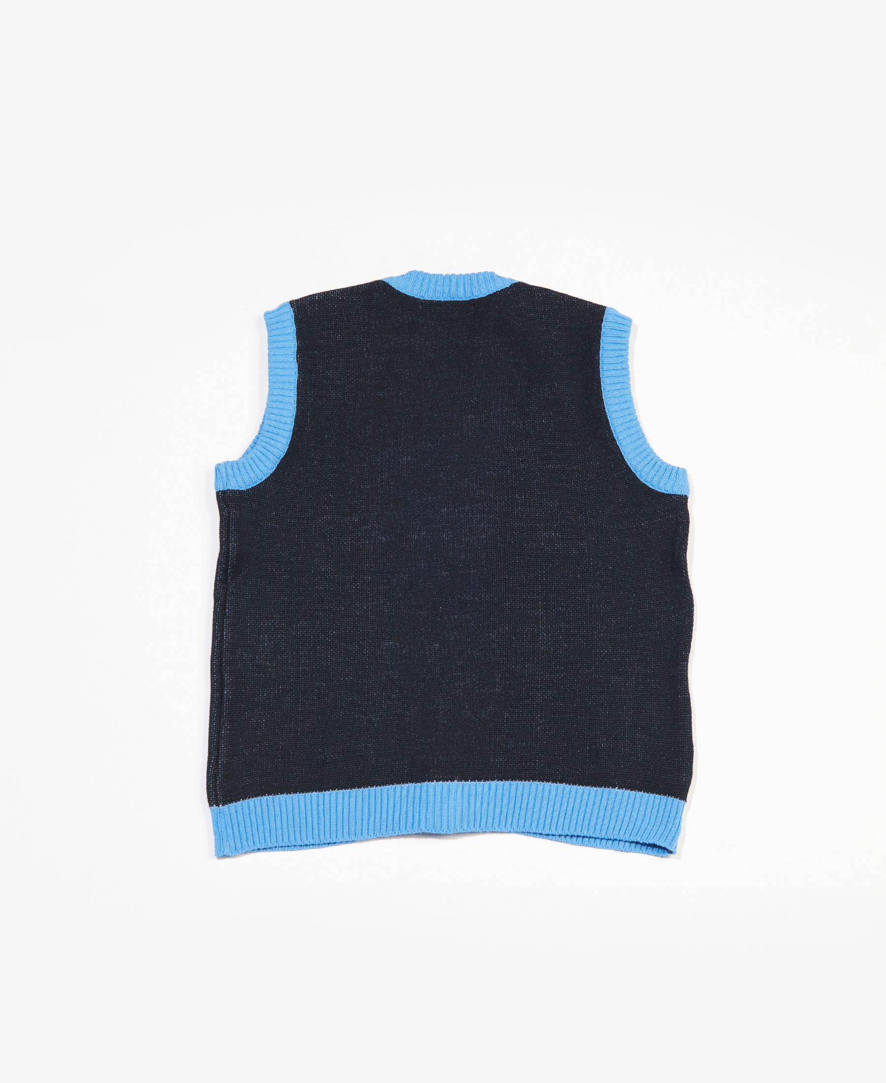 vest negro azul