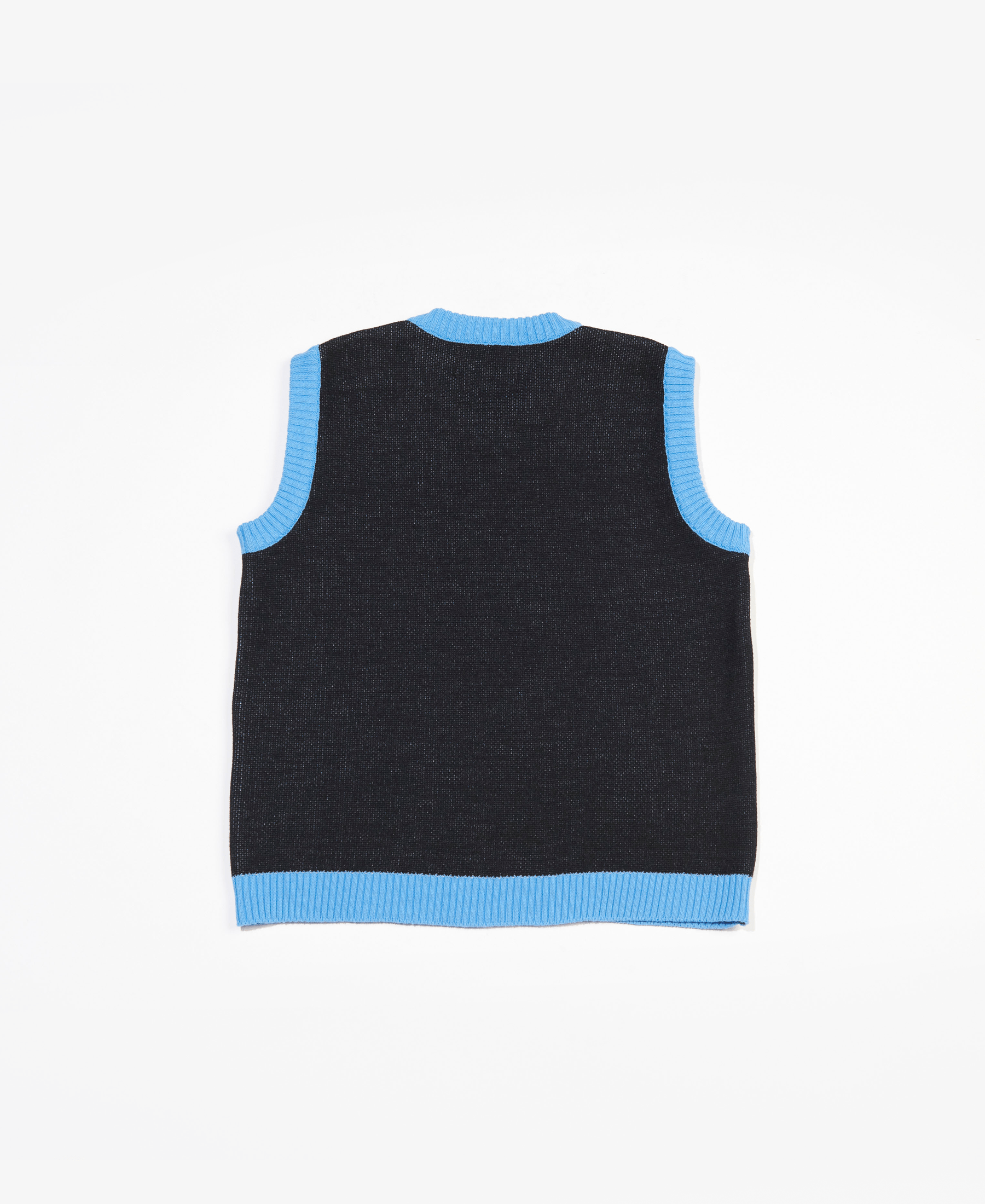 vest negro azul