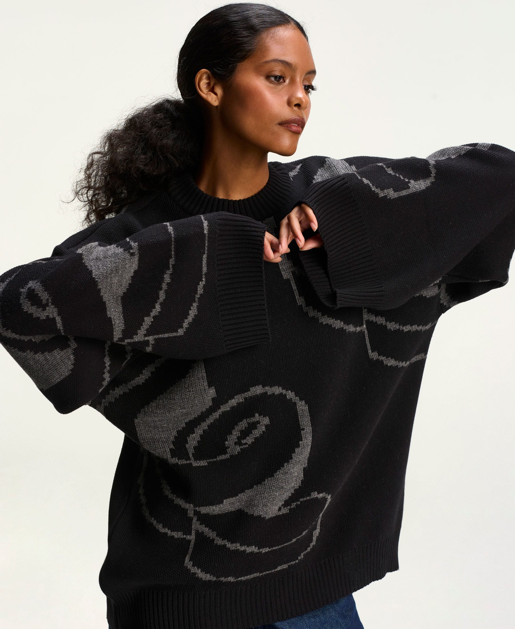 Sweater Trama Negro