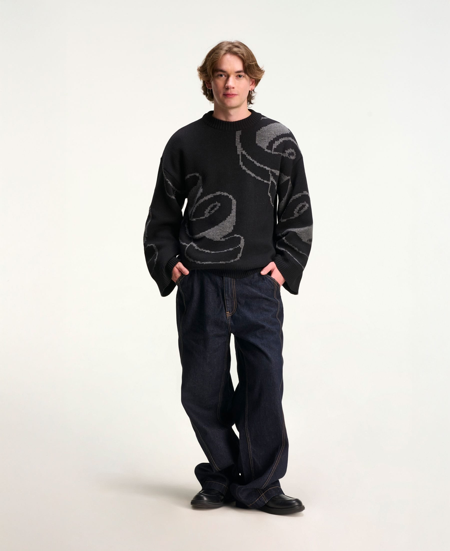 Sweater Trama Negro