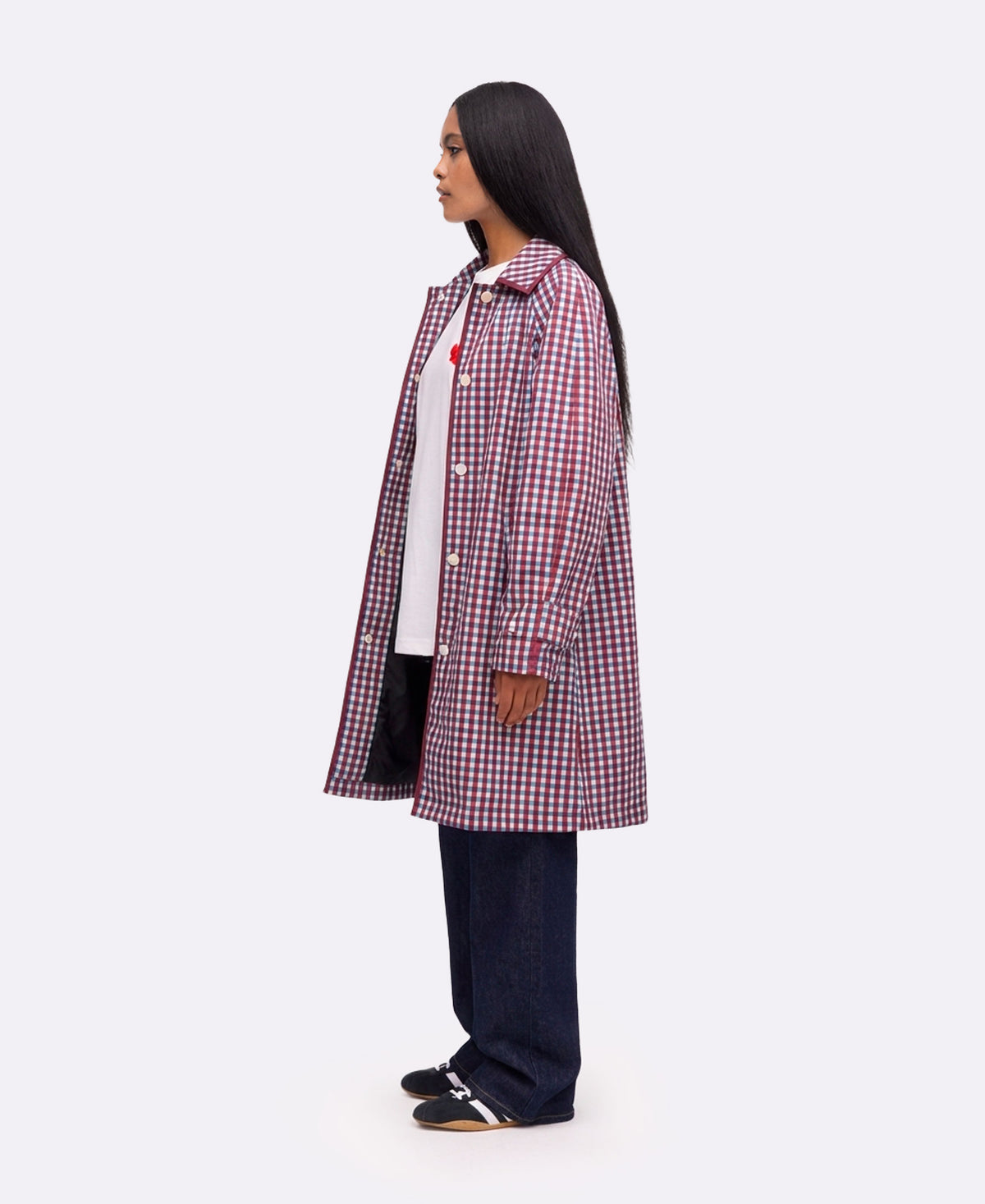 Trench Vichy impermeable