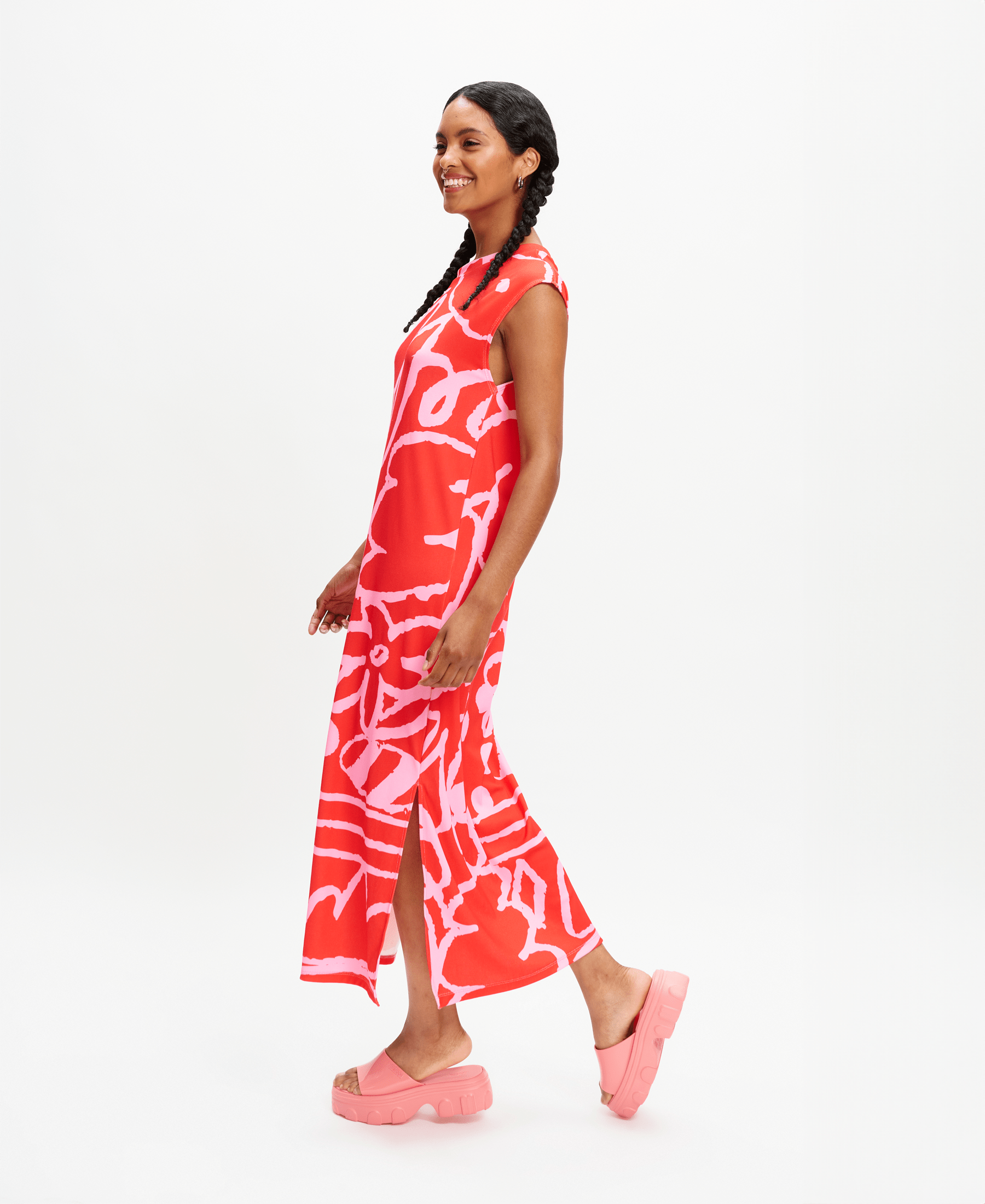 Vestido Blossom Rojo
