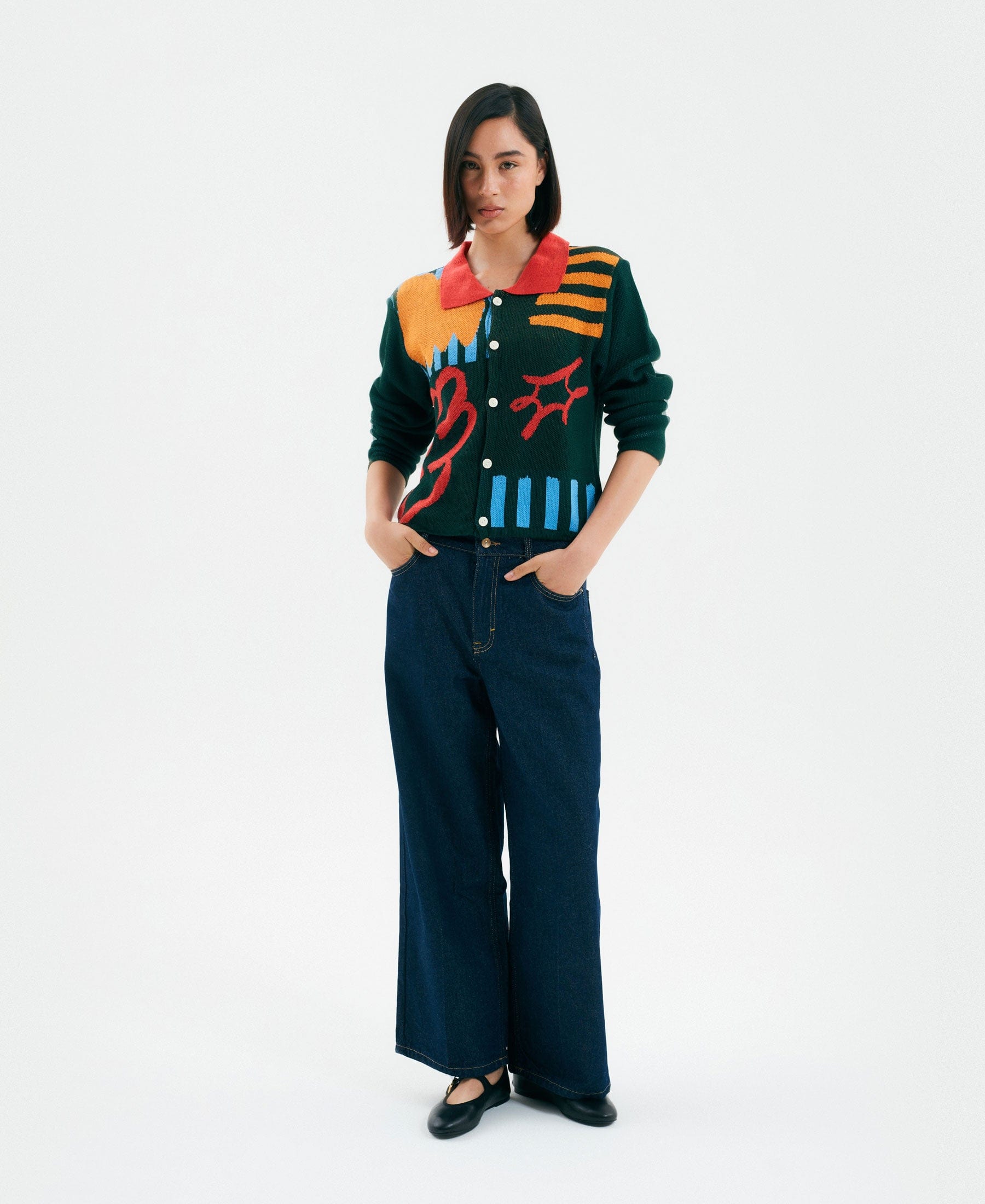 Cárdigan Crop Trópico