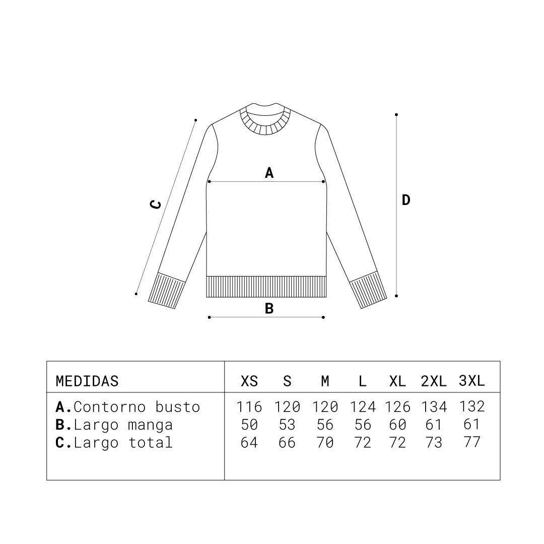 Sweater Bold Burdeo