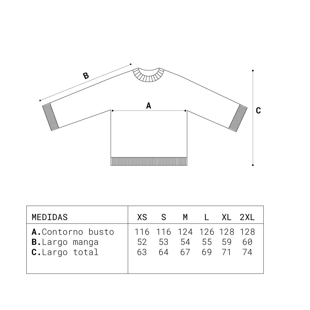 Sweater Trama Negro