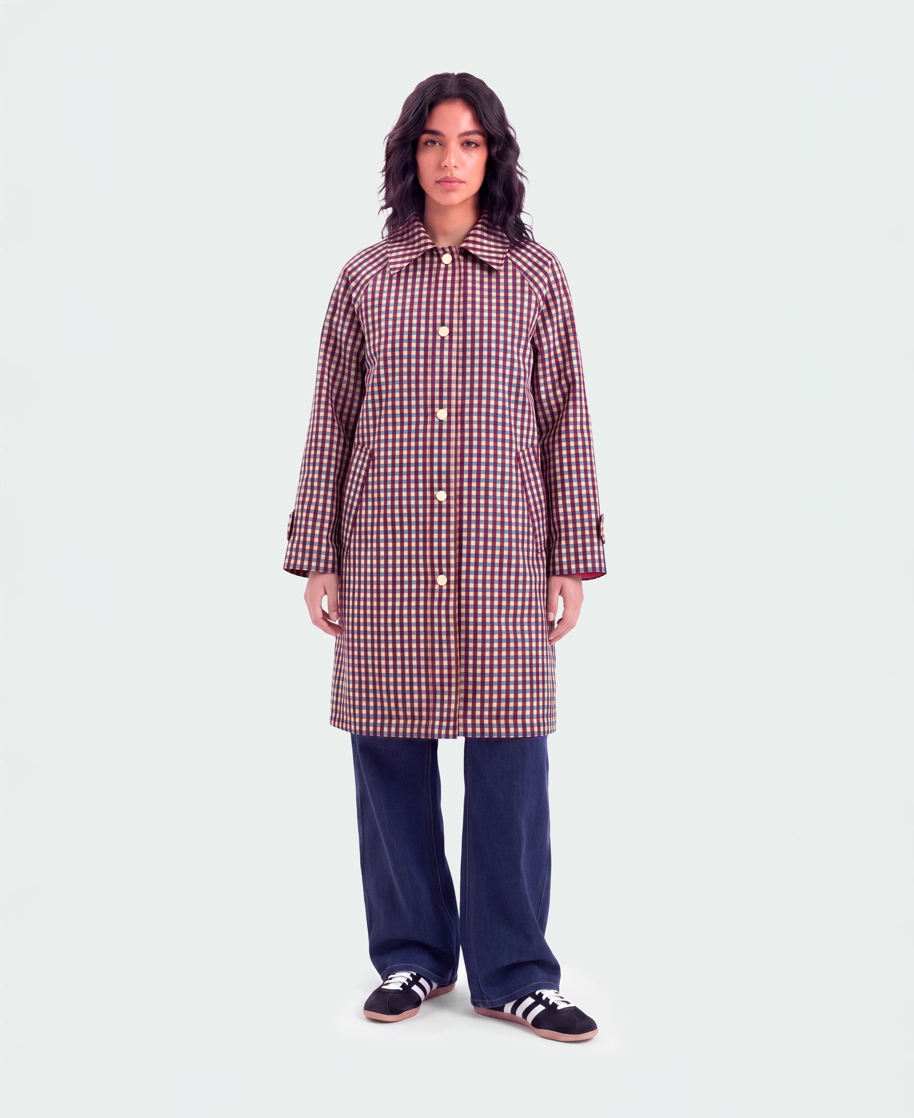 Trench Vichy impermeable