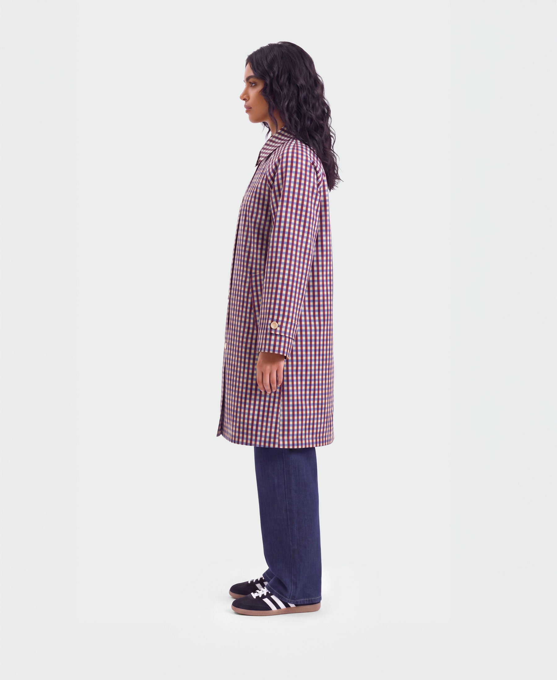 Trench Vichy impermeable