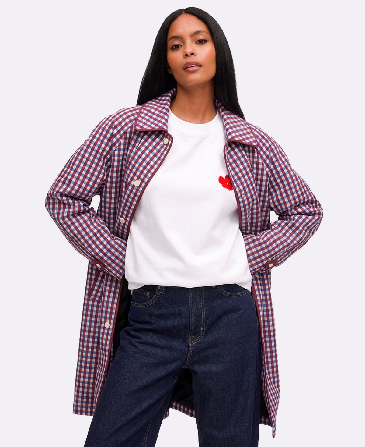 Trench Vichy impermeable