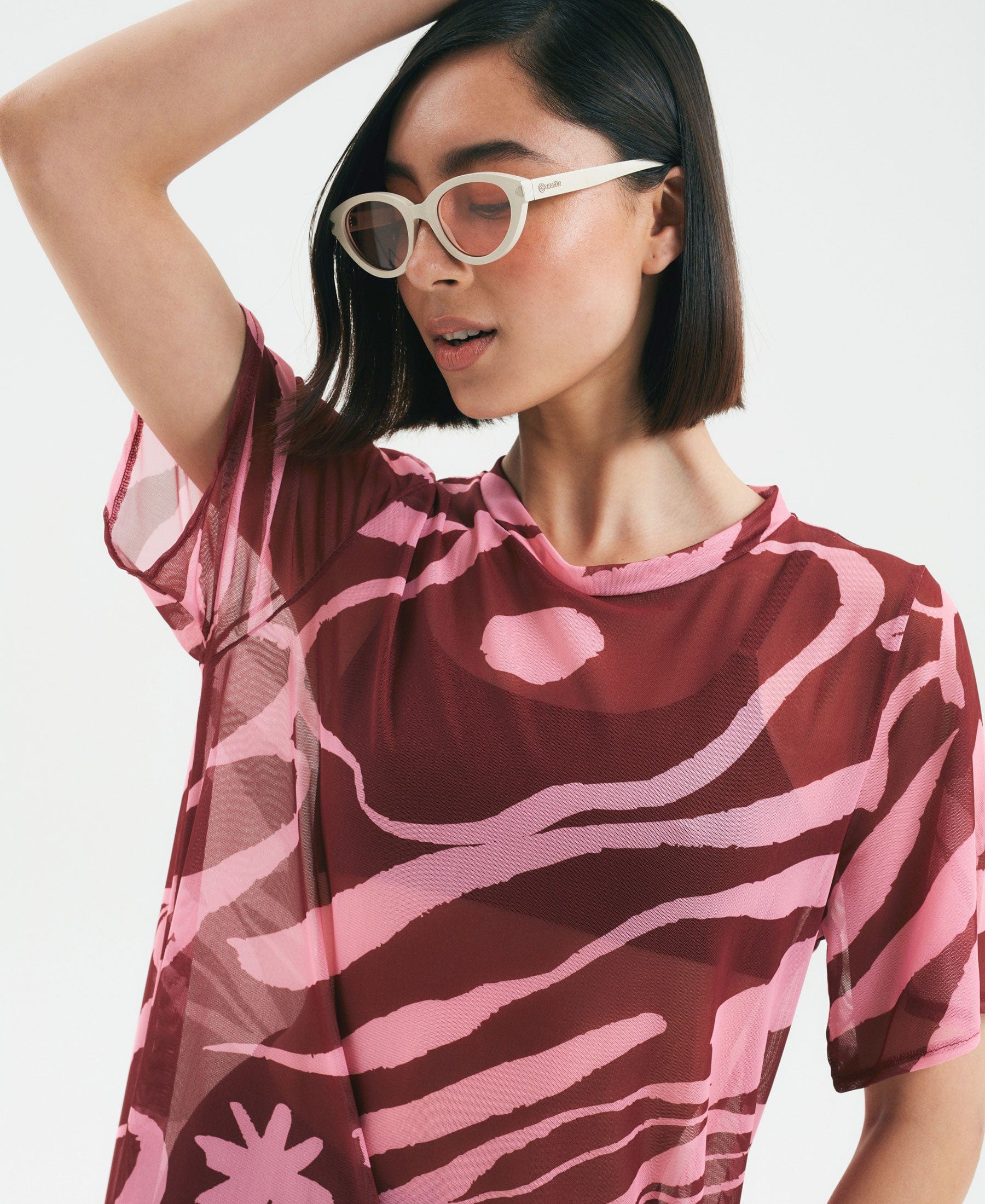 Vestido Malla Brisa rosado