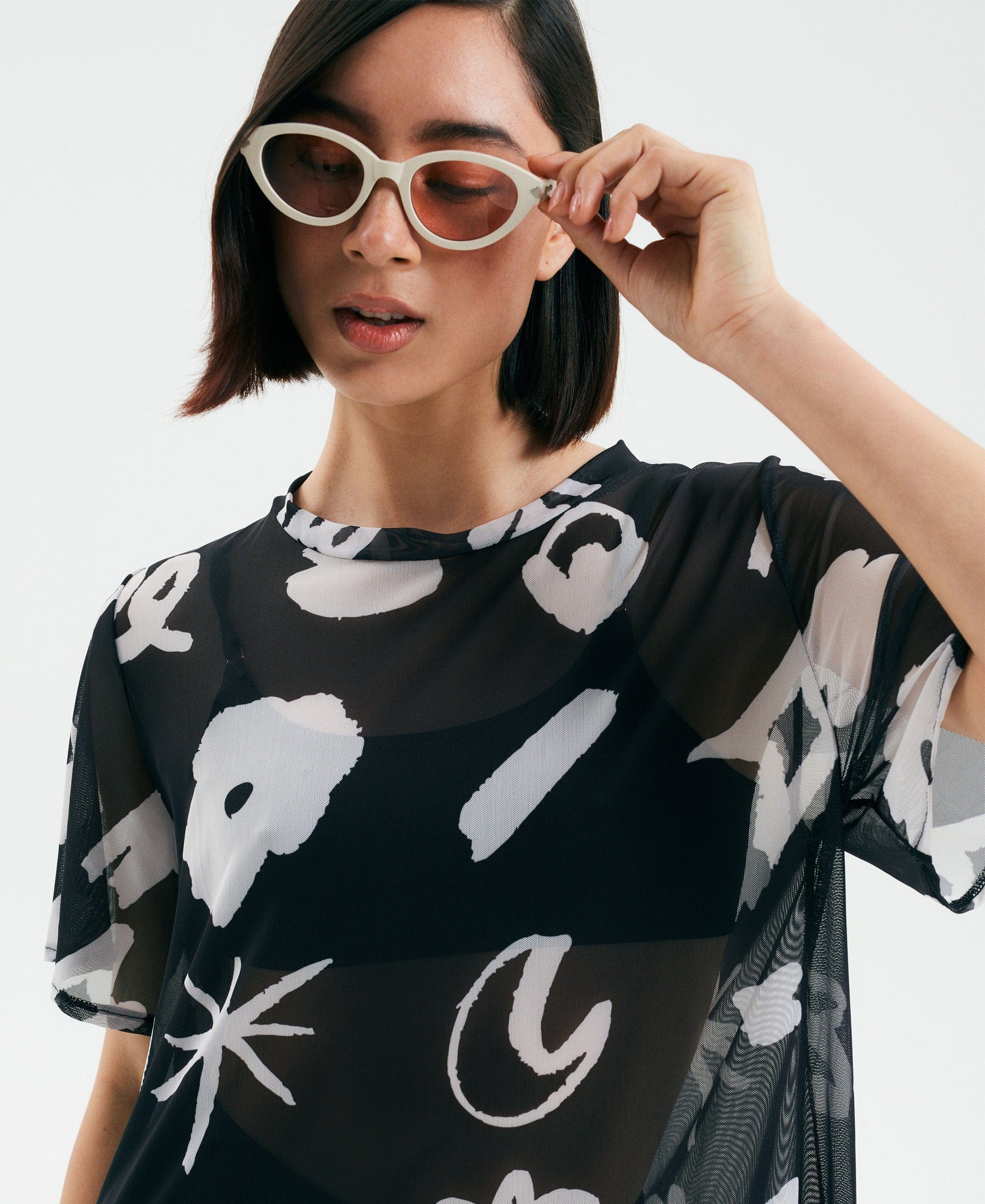 Vestido Malla Iconos